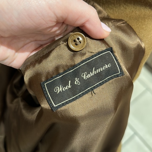 PIER LUIGI DELLA SPINA Men’s Italian Cashmere & Wool Coat - Picture 9 of 11